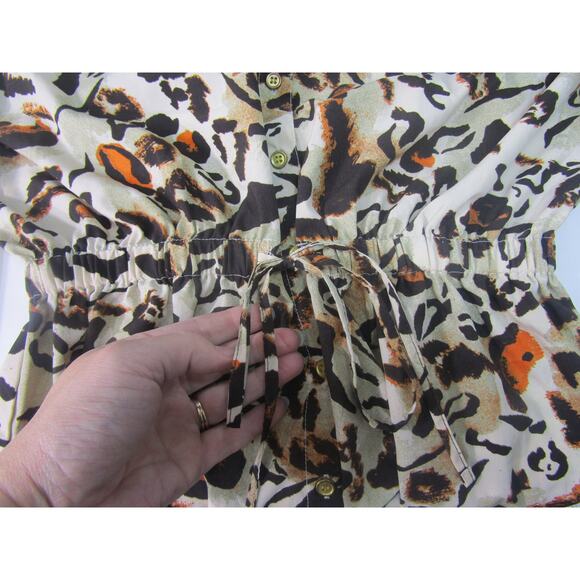 Speed Control Top Womens Large Boho Cottagecore Animal Retro Whimsigoth Capsule - Picture 9 of 12